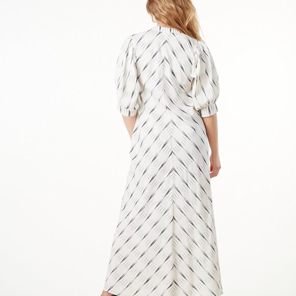 Jen’s Pirate Booty Saloon Maxi Dress in Ikat Yucca - XXL - Picture 4 of 8